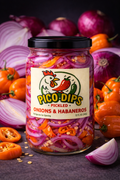Red Onions with Habanero