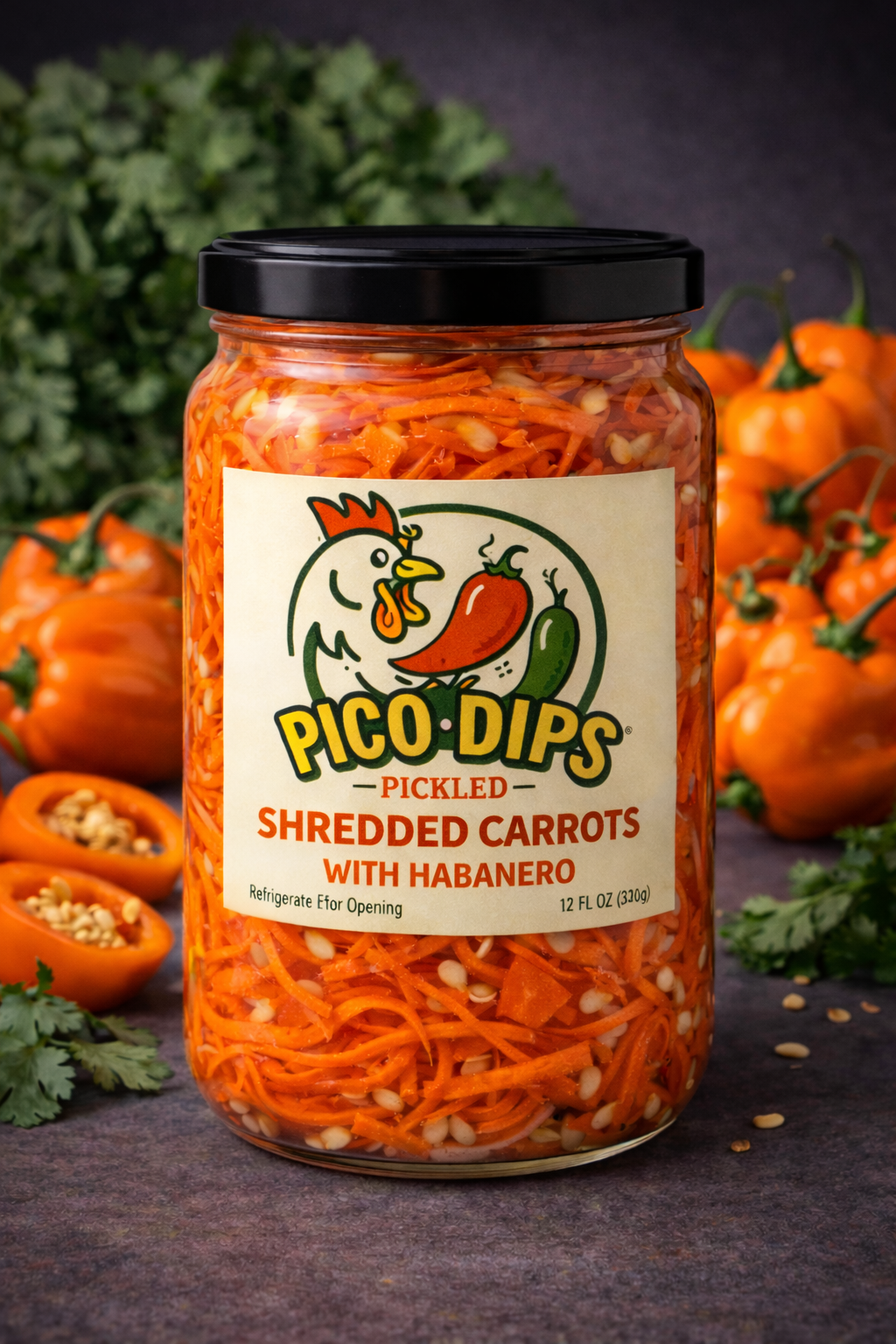 Carrots with Habanero